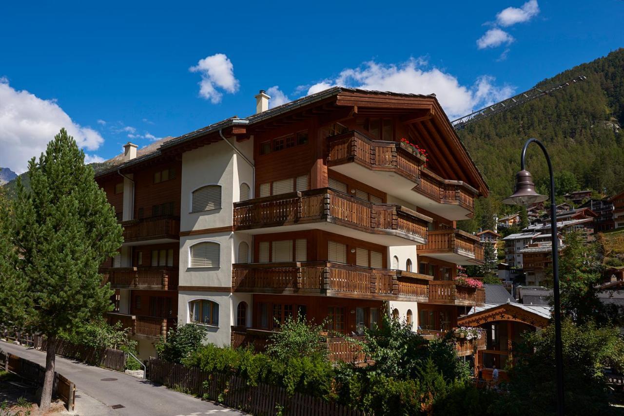 Ferienwohnung Haus Bor Zermatt Exterior foto