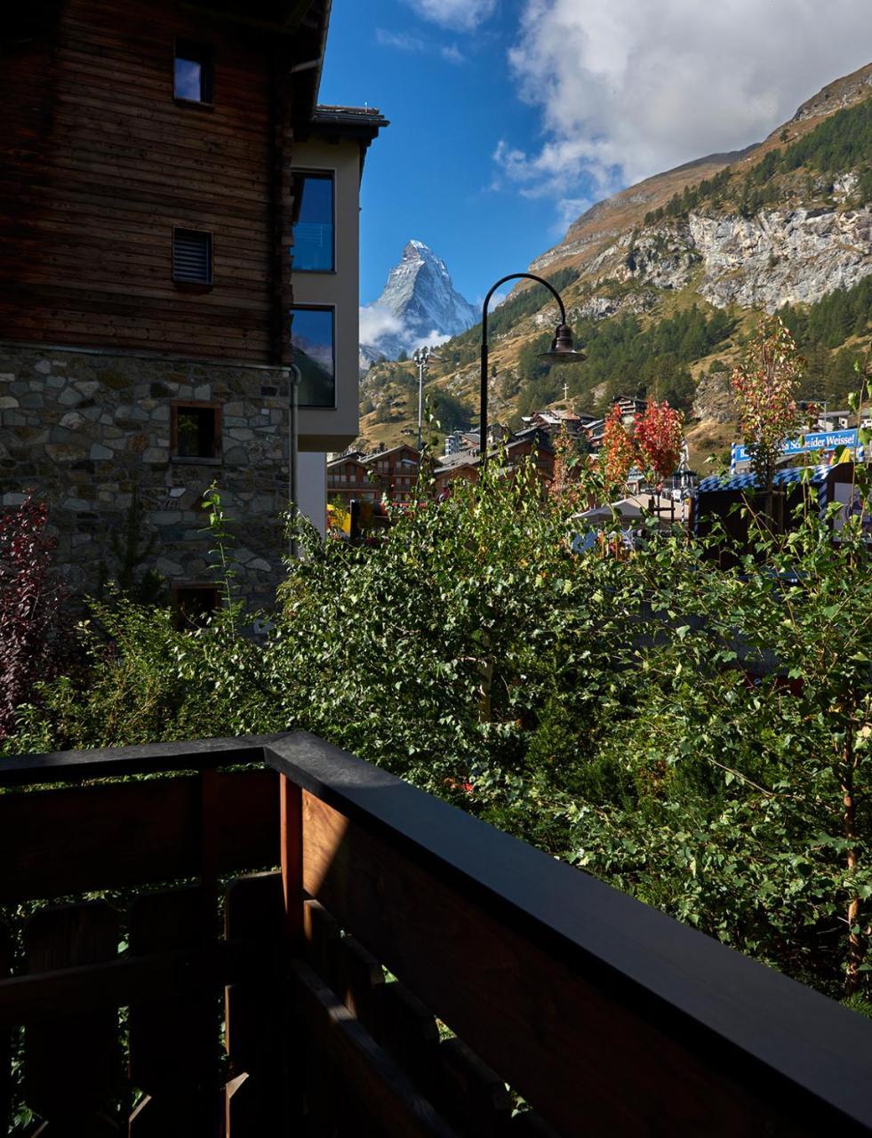 Ferienwohnung Haus Bor Zermatt Exterior foto