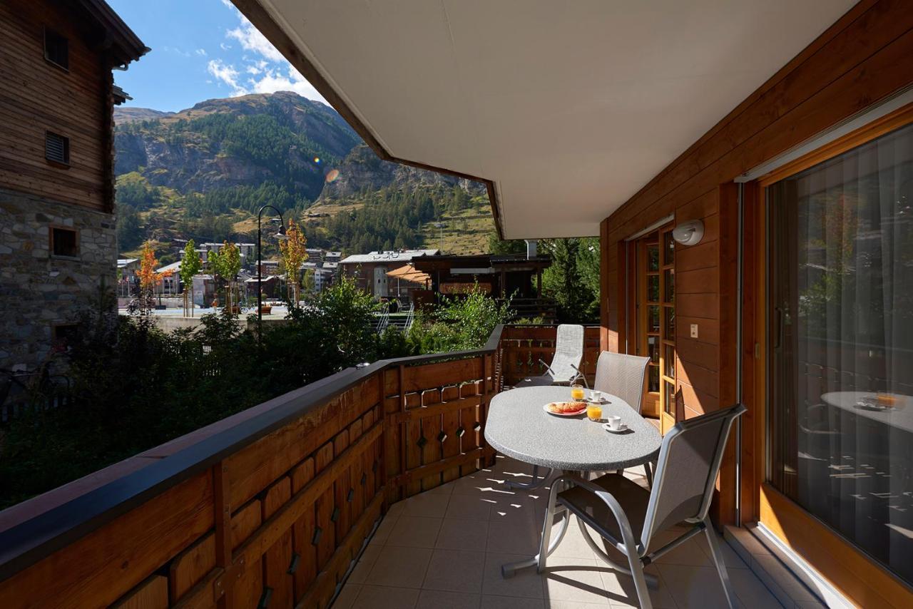 Ferienwohnung Haus Bor Zermatt Exterior foto